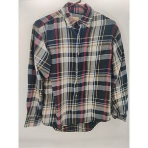 Hobbs Creek Mens Flannel Plaid‎ Shirt Small Long Sleeve Button Down Casual